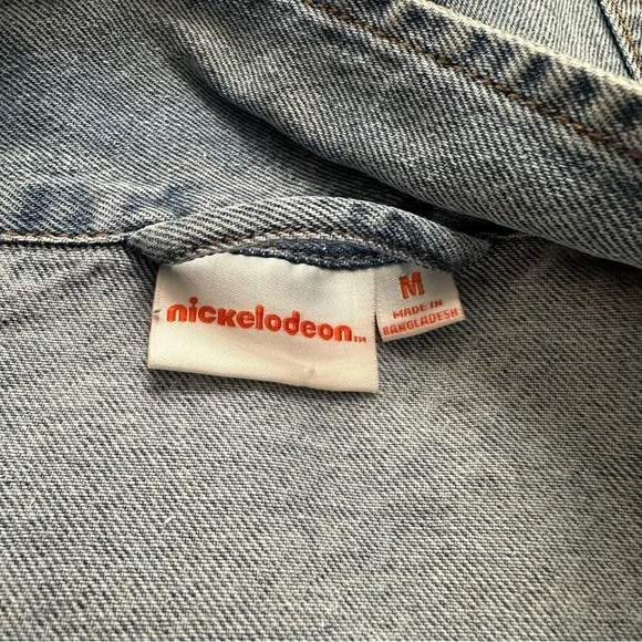 Nickelodeon Rugrats Denim Jacket men’s M, ladies L cartoon print - Picture 8 of 9